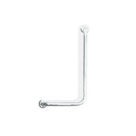 Maniglia sicurezza bgani disabili 50x50 verticale inox bianco, goman Goman X5050/01