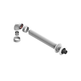 Kit coassiale orizzontale d60-100 per modelli ariston Idrobric SFUCAL0133KI