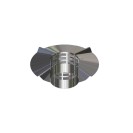 Terminale scarico fumi verticale inox d80 mm Idrobric SFUCAL0123TR