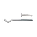Mensola con tasselli per radiatori in alluminio dm 7 x 170 mm Idrobric T0877