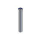 Tubo in alluminio di d 80 mm estruso m/f a triplo labbro in silicone e sp 1,5 mm Idrobric SFUCAL010XXTU