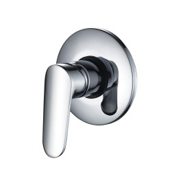 Rubinetto incasso doccia serie one, finitura cromata Idrobric SCARUB0871CR