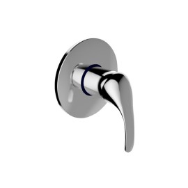 Miscelatore incasso doccia serie eva, finitura cromata Idrobric SCARUB0735CR