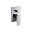 Miscelatore incasso doccia serie zoe con deviatore, finitura cromata Idrobric SCARUB0907CR