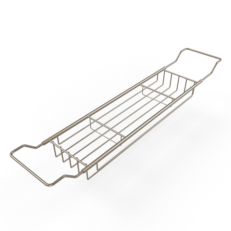 Traversa vasca portaoggetti estensibile min 58,5 - max 90 cm Idrobric A111003TS