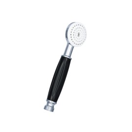 Doccino serie diritta a 1 getto, cromato - nero Idrobric D0130 NE