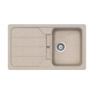 Lavello avena 1 vasca e sgocciolatoio 86x50 Idrobric SCACER0531LA