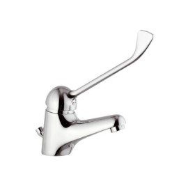 Miscelatore monocomando cromato con piletta e leva clinica Goman D0K14/99