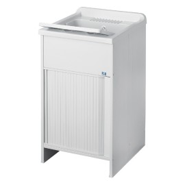 Lavatoio in resina con kit di montaggio 45 x 50 Negrari 4006K