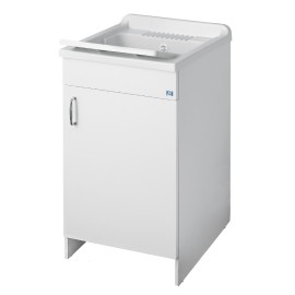 Lavatoio in legno montato con imballo rinforzato 45 x 50 Negrari 7006CIR