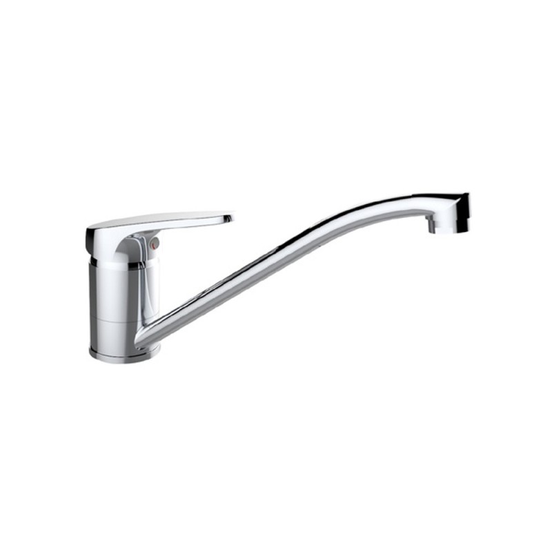 Miscelatore bocca girevole serie mia per lavello cromato Idrobric SCARUB0727CR Miscelatore bocca girevole serie mia per lavello cromato Idrobric SCARUB0727CR