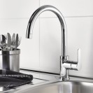 Miscelatore grohe per lavello bocca alta serie start edge cromato Grohe SCARUB0540CR