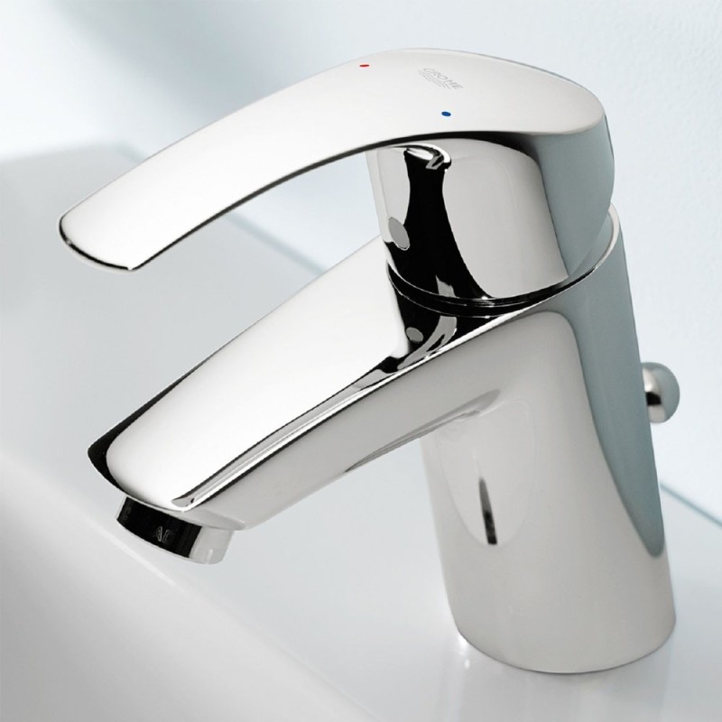 Miscelatore grohe per lavabo serie eurosmart new cromato Grohe SCARUB0739CR