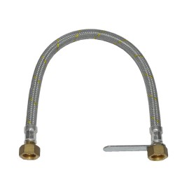 Manichetta con leva per gas liquido ff da 1/2" Idrobric K0355XX