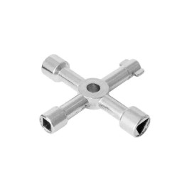 Chiave universale a croce per armadietti Idrobric SACACC0112CH