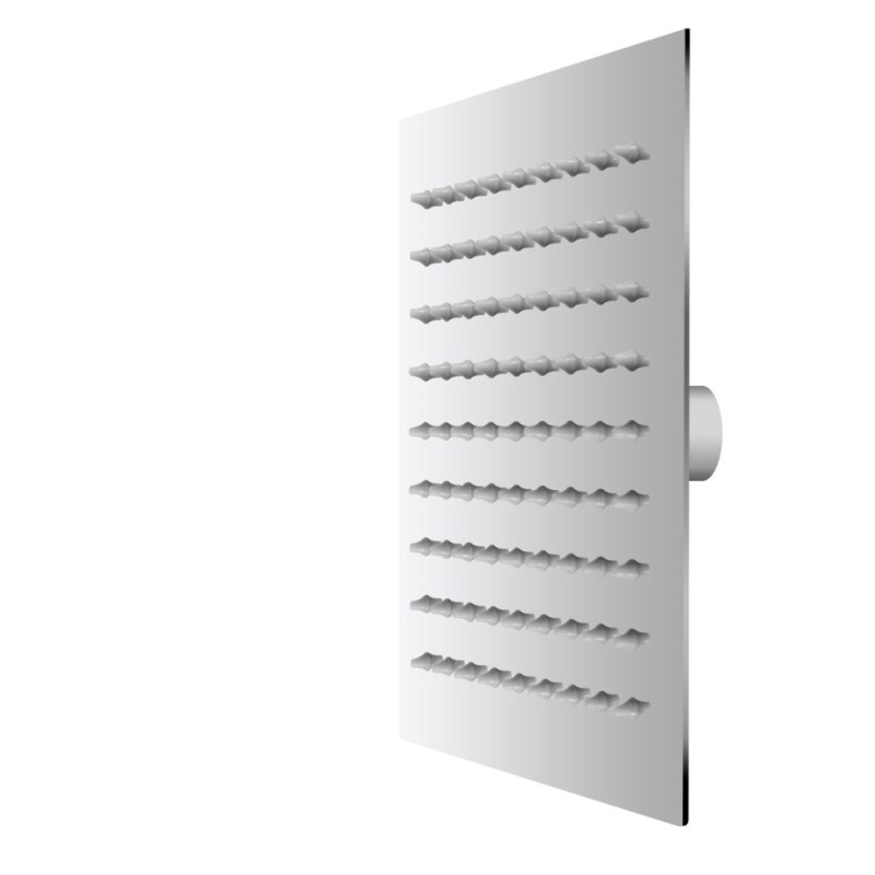 Soffione freesby quadro ultraslim Idrobric BLISOF0051CR