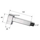 Doccetta bidet pulsante quadra - serie sq Remer 332OS