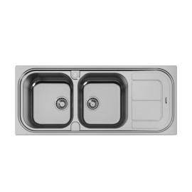 Lavello inox alien 3 basket 2v 116x50 sx Idroclic SCACER0410SX