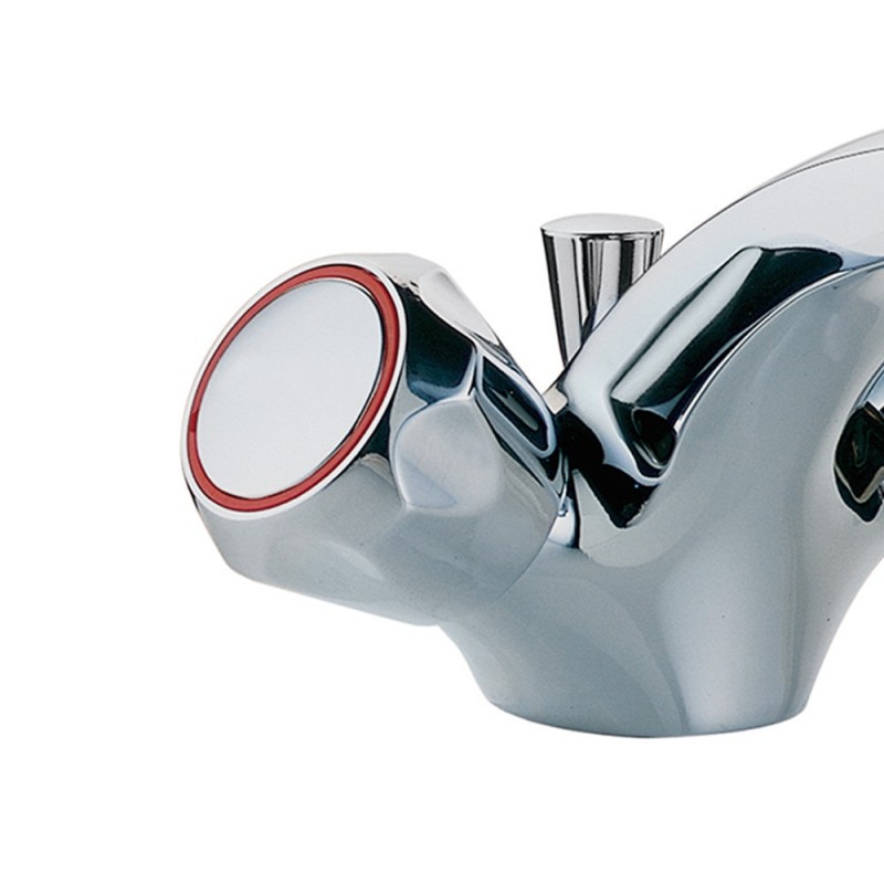 Rubinetto monoforo lavabo scudetto cromato Idrobric J79936