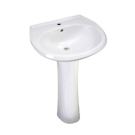 Lavabo a colonna 60 cm serie idro Idrobric SFUCER0326CL-SFUCER0324LA