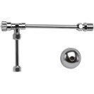 Rubinetto per cassetta cromato 1/2mx3/8f Remer 19012
