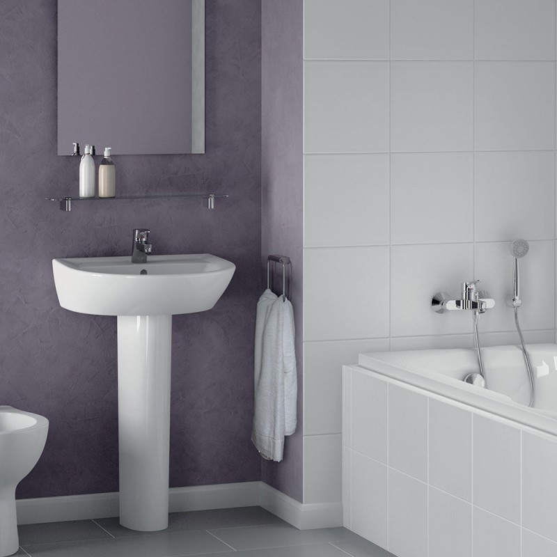 Lavabo serie quarzo / palio 60 cm. Ceramica dolomite SFUCER0431LA Lavabo serie quarzo / palio 60 cm. Ceramica dolomite SFUCER0431LA