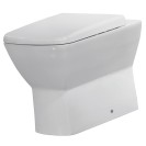 Vaso a terra filo muro serie summit,sedile non incluso Rak Ceramics SCACER0387VA