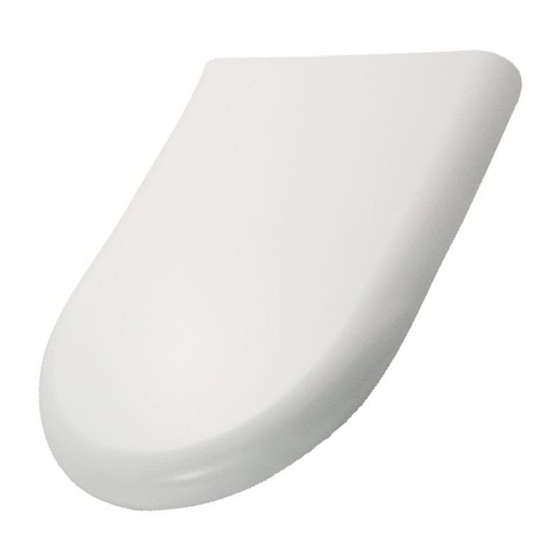 Sedile con cerniere inox e soft close adattabile a serie esedra e altri modelli Dinoplast SCACER0484SE