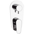 Rubinetto doccia con deviatore a tre vie su unica piastra - serie class line Remer L93