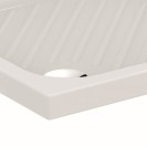 Piatto doccia 100x80 antiscivolo in ceramica - serie gemma 2 Ceramica dolomite SFUCER0350PD