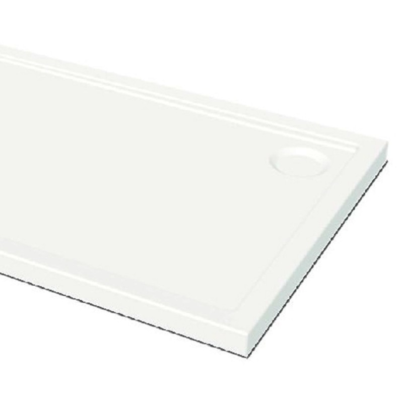 Piatto doccia 80x100 acrilico oceano h 5 ultraslim Idrobric SCACER0201PD