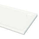 Piatto doccia 80x100 acrilico oceano h 5 ultraslim Idrobric SCACER0201PD