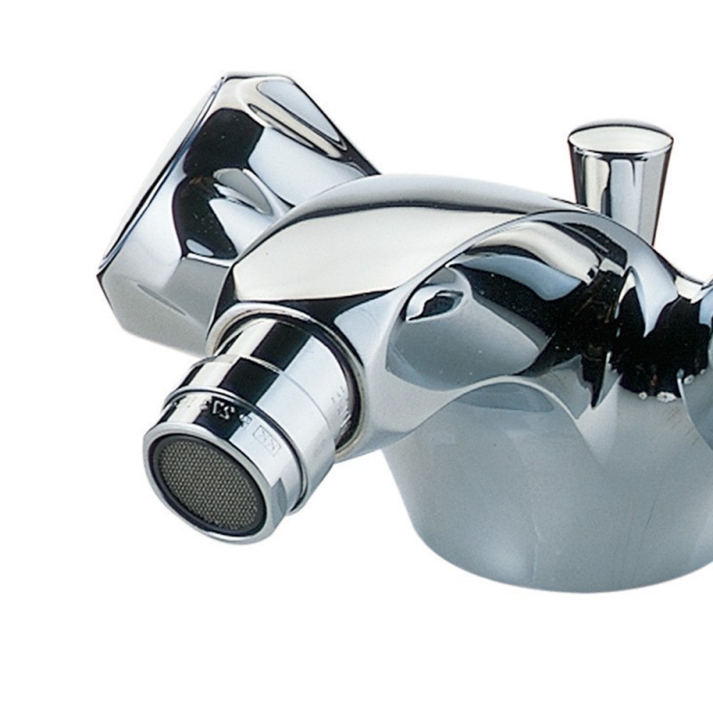 Rubinetto monoforo bidet scudetto cromato Idrobric J79937