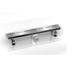 Canalina di scarico 70x9 con griglia removibile in acciaio inox anas Idroclic ICCFD70D