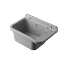 Pilozzo a muro in resina da 50 cm grigio Idroclic IC2060AG