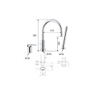 Rubinetto bordo vasca - serie class line Remer L07