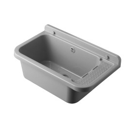 Pilozzo a muro in resina da 60 cm grigio Idroclic IC2060G