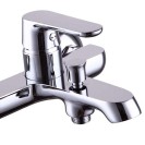 Miscelatore vasca serie ginevra, finitura cromata Idrobric SCARUB0712CR