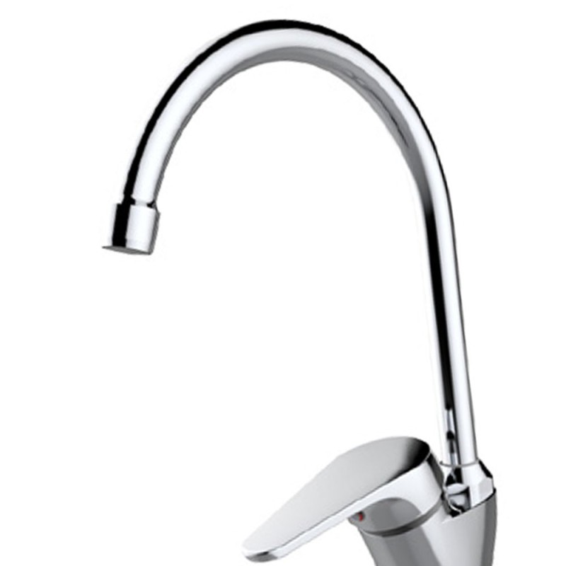 Miscelatore per lavello bocca alta serie mia cromato Idrobric SCARUB0728CR