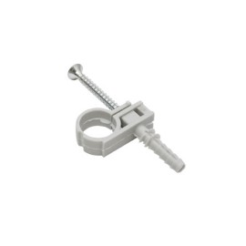 Collare nylon completi con viti per tubi rame Idrobric T0702XX