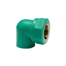 Gomito a 90â° ff con inserto ottone filettato in ppr polipropilene verde Idrobric CARRPN00092X