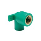 Gomito a 90â° ff in ppr polipropilene color verde Idrobric CARRPN001020