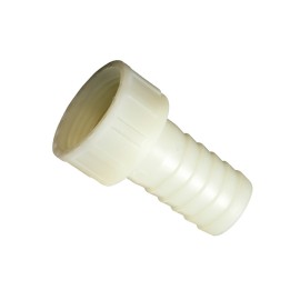 Portagomma diritto in pa con estremità  femmina, ghiera mobile filettata Idrobric SACRAC0XXXDF