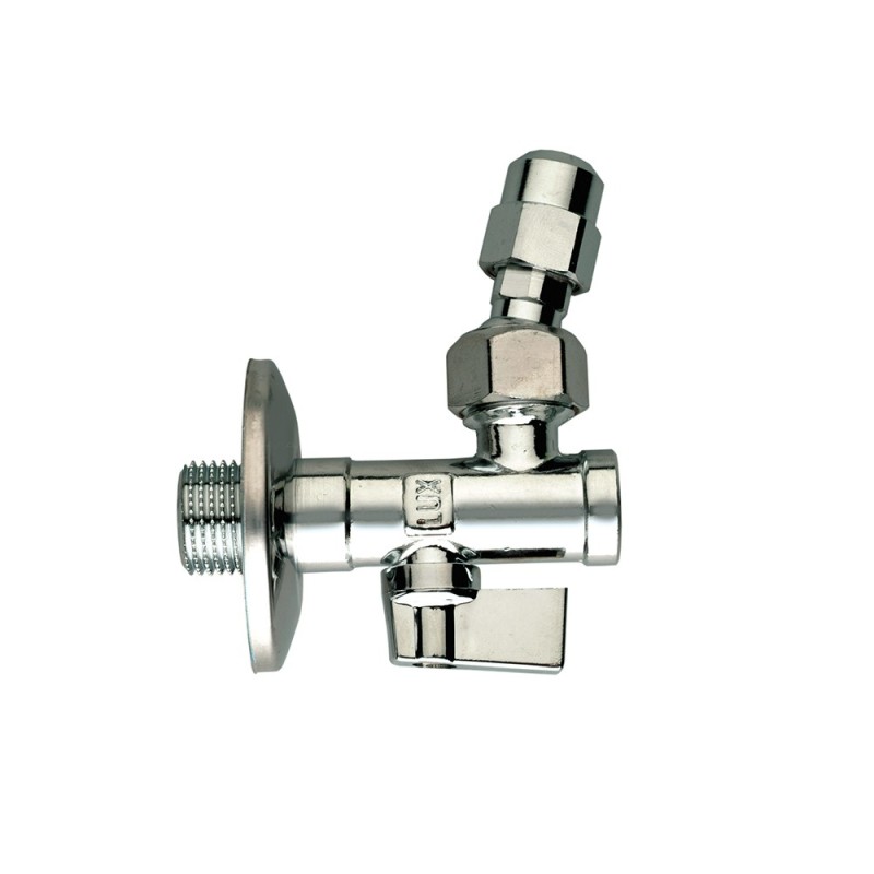 Rubinetto sottolavabo piã¹ filtro, piã¹ snodo 1/2" - 3/8" Idrobric BLIRUB0017SL