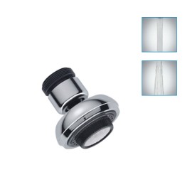 Aeratore bubble-streamâ® per cucina con snodo in plastica girevole Idrobric 7212098