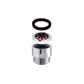 Raccordo in ottone per doccia-soffione con limitatore 8 lt/min Idrobric B0073 8