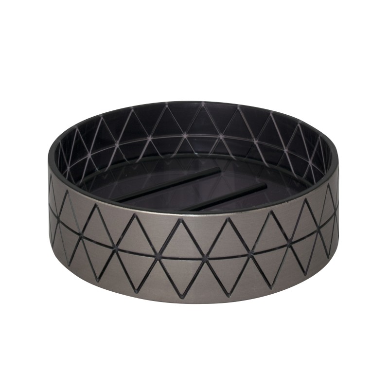 Porta sapone serie bridge color argento Aquasanit QF31110WK