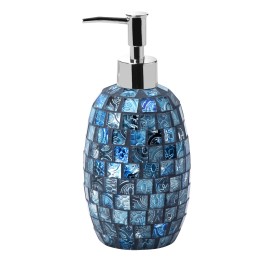 Dispenser serie crystal in vetro mosaico blu Aquasanit QF9120BL