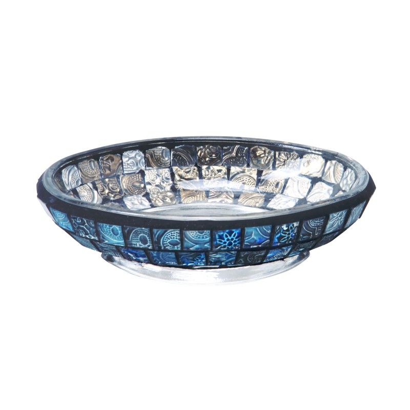 Set completo blu mosaico - serie crystal Aquasanit SET54