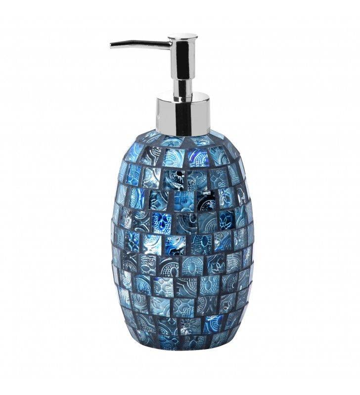Set completo blu mosaico - serie crystal Aquasanit SET54